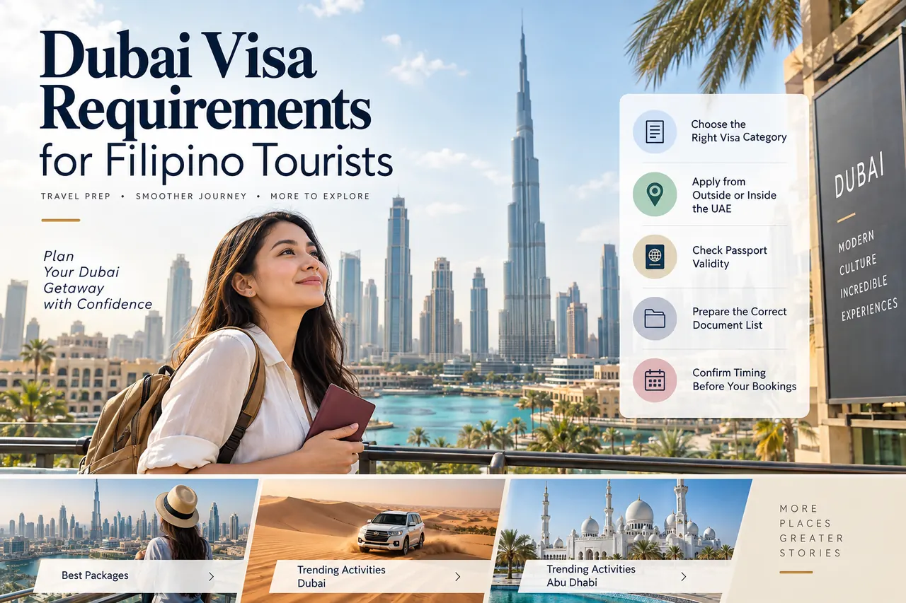 Dubai Visa Requirements for Filipino Tourists